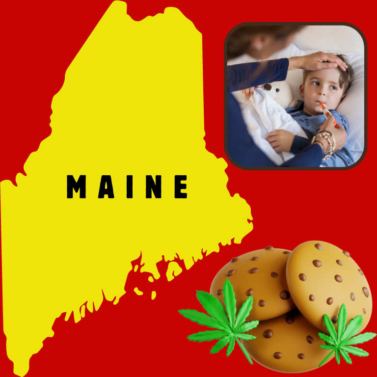 Maine Children Fall Ill from Edibles Containing Cannabis