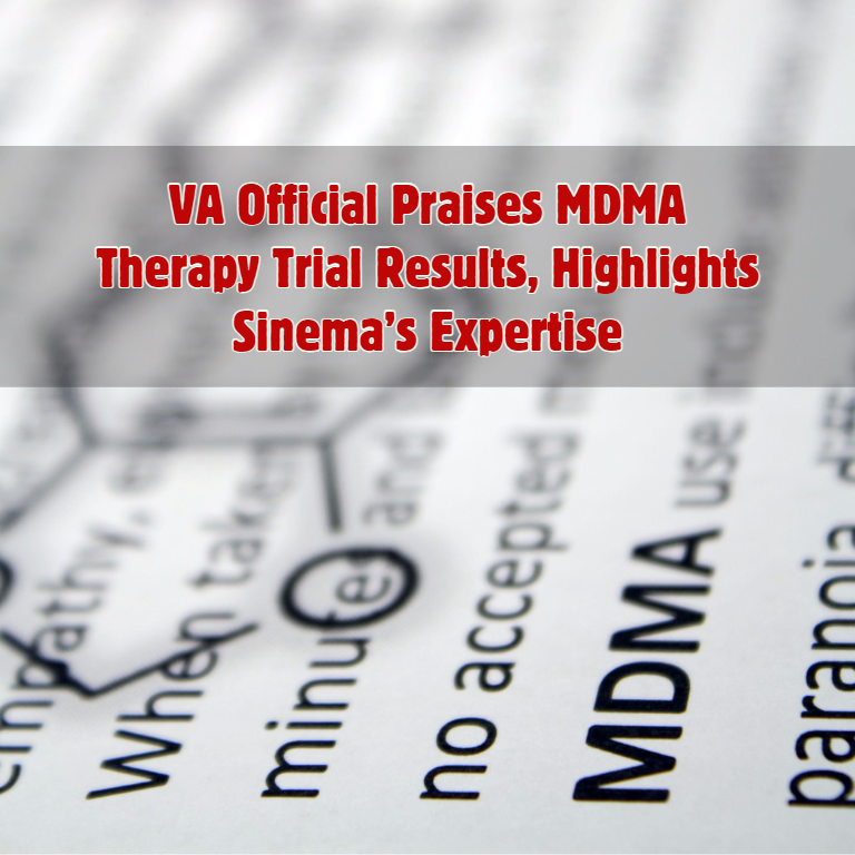 VA Applauds MDMA Trial Success, Sinema’s Expertise Noted