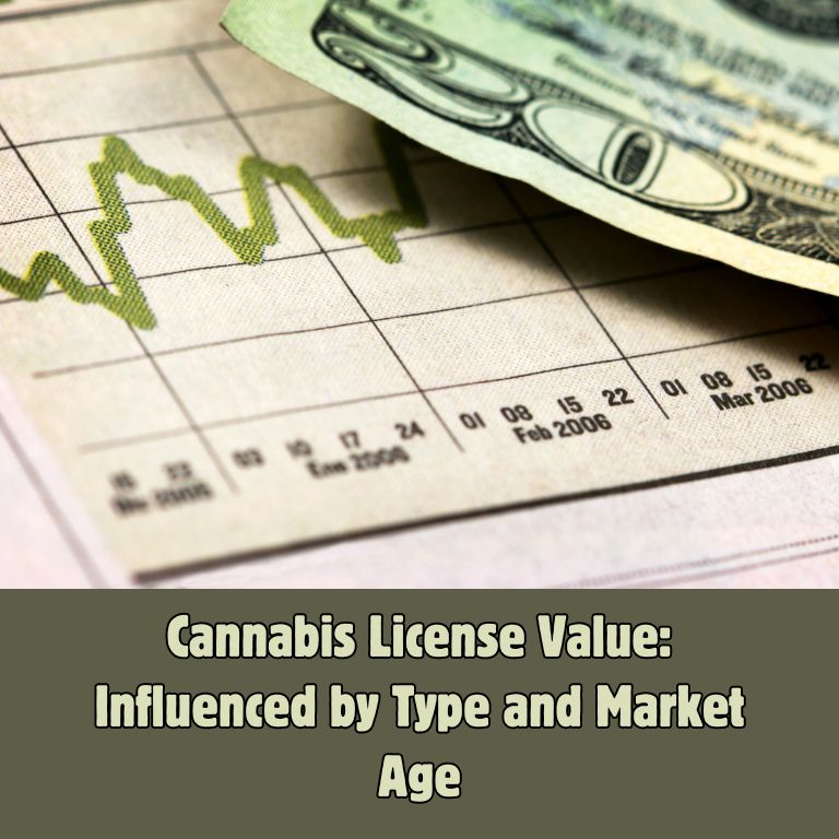 Cannabis License Value: Influenced by Type and Market Age