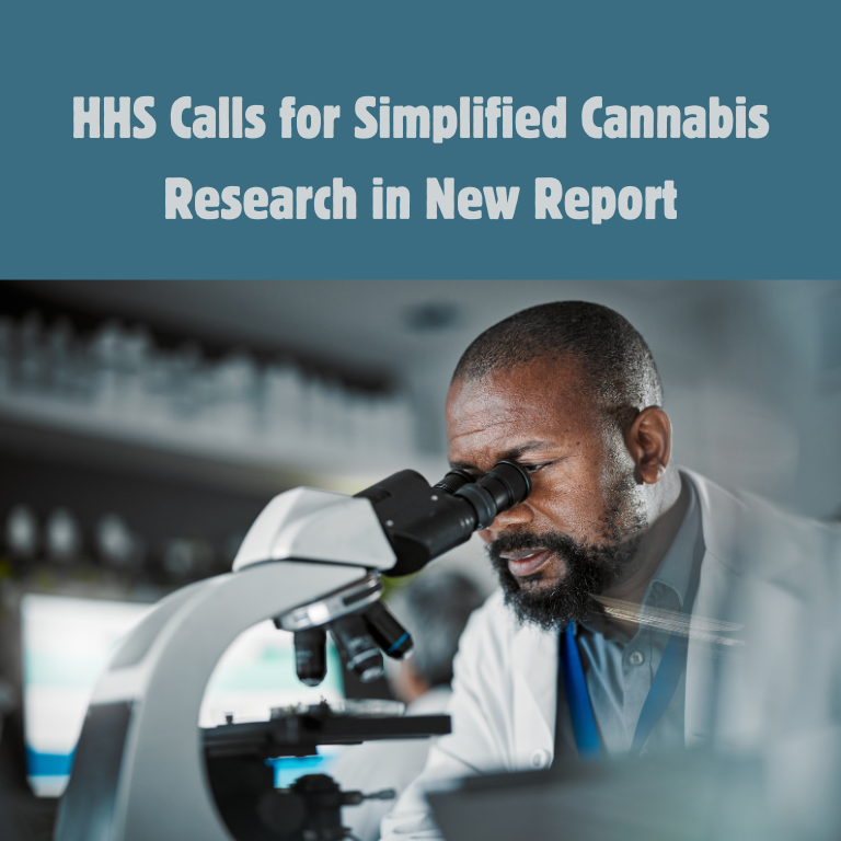 New HHS Report Advocates Easier Cannabis Research Process