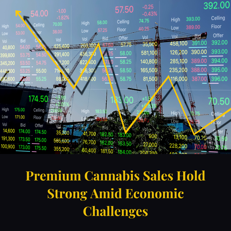 Premium Cannabis Sales Hold Strong Amid Economic Challenges