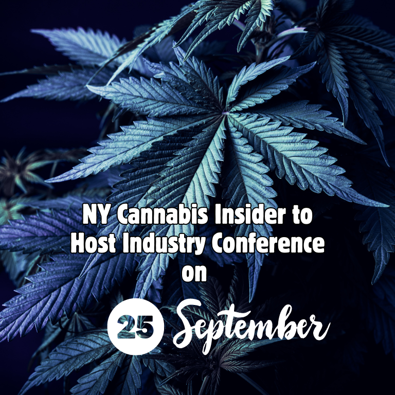 NY Cannabis Insider to Host Industry Conference on Sept 25