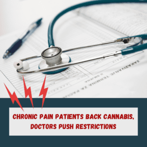 Chronic Pain Patients Back Cannabis, Doctors Push Restrictions