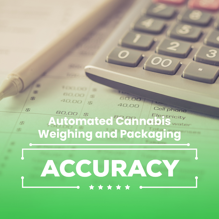 Automated Cannabis Weighing and Packaging for High Accuracy