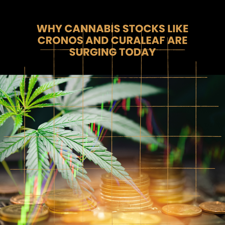 Why Cannabis Stocks Like Cronos and Curaleaf Are Surging Today