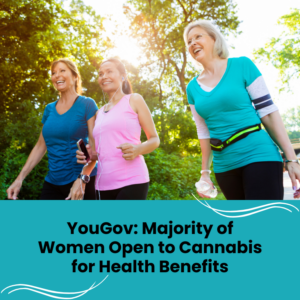 YouGov: Majority of Women Open to Cannabis for Health Benefits