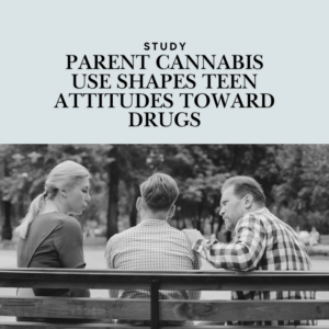 Study: Parent Cannabis Use Shapes Teen Attitudes Toward Drugs