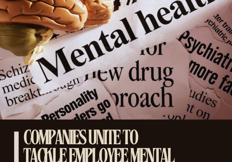 Companies Unite to Tackle Employee Mental Health Issues