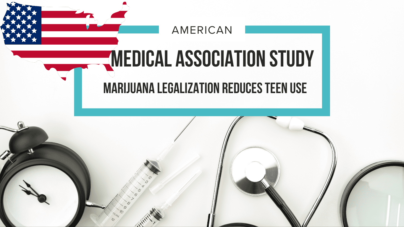 American Medical Association Study: Cannabis Legalization Reduces Teen Use