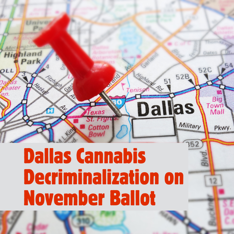 Cannabis Decriminalization Measure Advances to Dallas Ballot