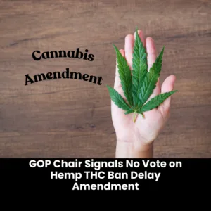 GOP Chair Signals No Vote on Hemp THC Ban Delay Amendment